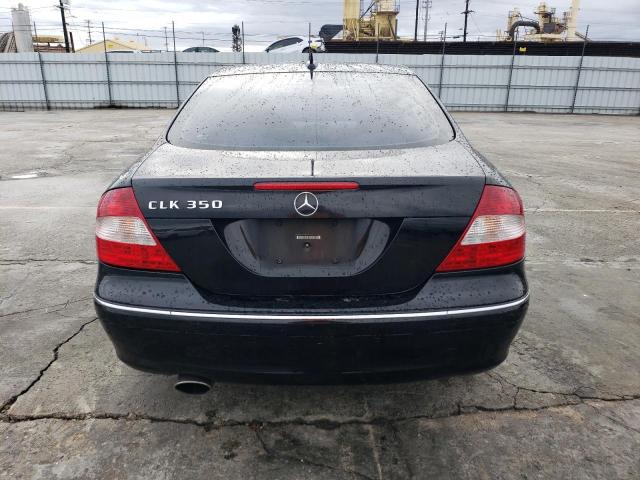 WDBTJ56H88F237184 - 2008 MERCEDES-BENZ CLK 350 BLACK photo 6