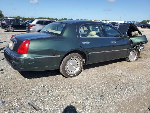 1LNFM81W6WY645256 - 1998 LINCOLN TOWN CAR EXECUTIVE Կանաչ լուսանկար 3