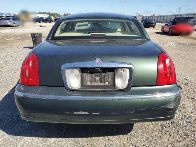 1LNFM81W6WY645256 - 1998 LINCOLN TOWN CAR EXECUTIVE Կանաչ լուսանկար 6