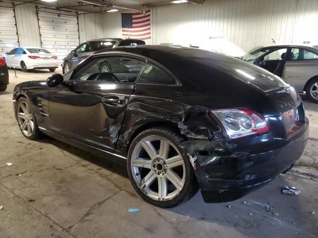 1C3AN59L45X059619 - 2005 CHRYSLER CROSSFIRE BLACK photo 2