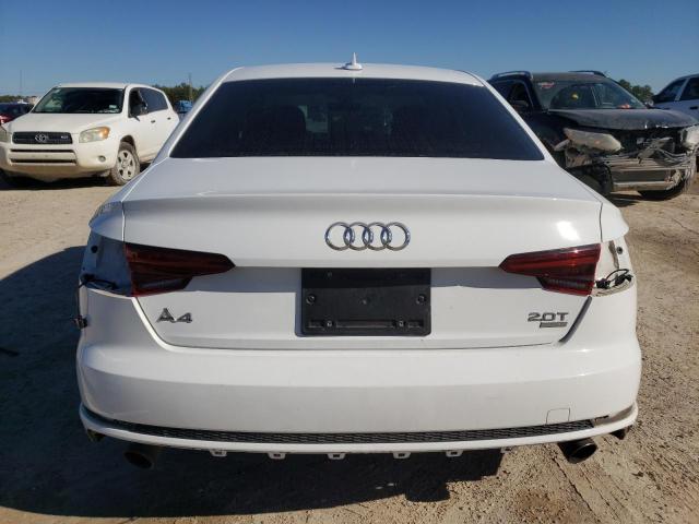 WAUKMAF48JA061683 - 2018 AUDI A4 PREMIUM WHITE photo 6