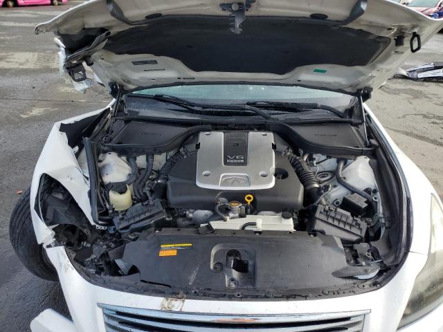 JNKCV66E99M724875 - 2009 INFINITI G37 BASE WHITE photo 11