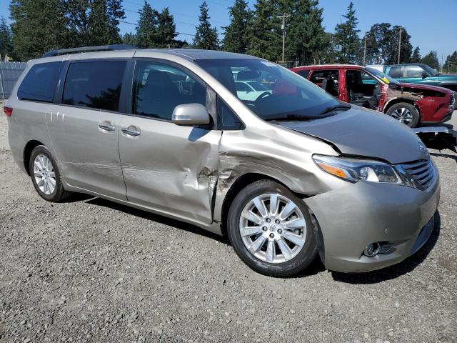 5TDDK3DC2GS139698 - 2016 TOYOTA SIENNA XLE Gümüş foto 4