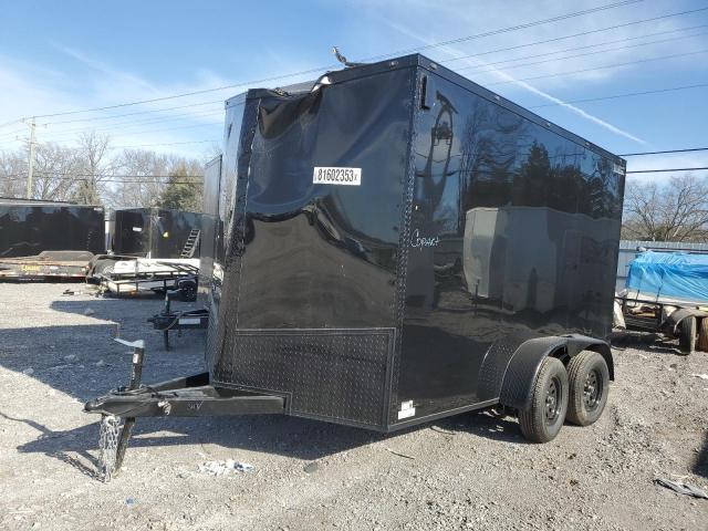 1L9BE1227RG639277 - 2024 UTILITY TRAILER Negro foto 2