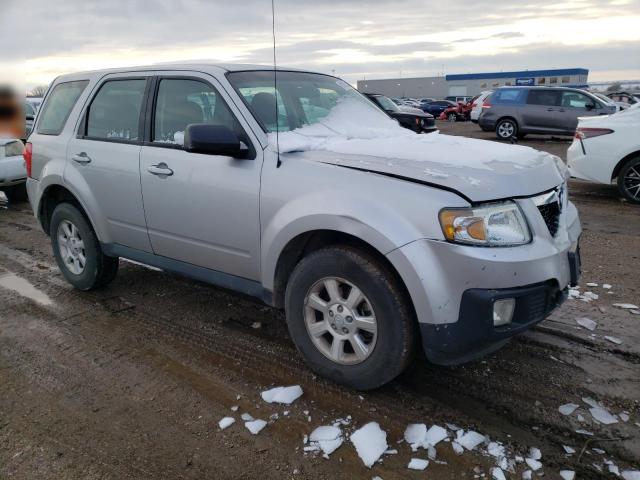 4F2CY9C78AKM02941 - 2010 MAZDA TRIBUTE I SILVER photo 4