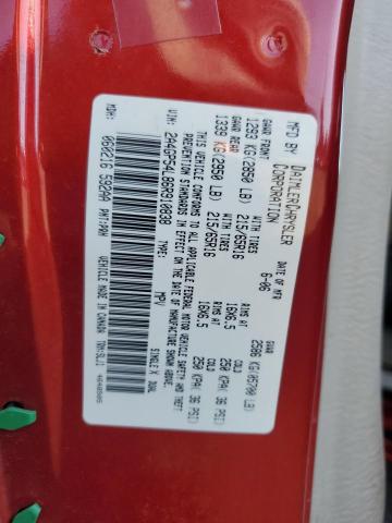 2A4GP54L86R910838 - 2006 CHRYSLER TOWN & COUNTRY TOURING BURGUNDY photo 13