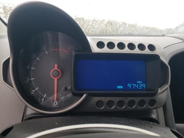 1G1JA5SH1D4144181 - 2013 CHEVROLET SONIC LS შავი ფოტო 12