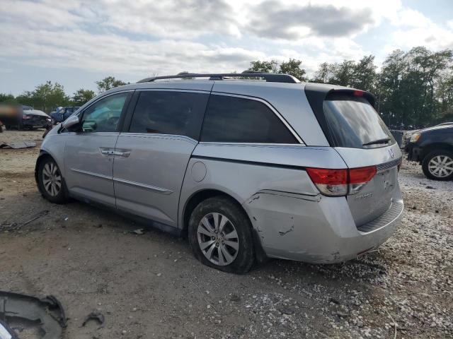 5FNRL5H64FB019214 - 2015 HONDA ODYSSEY EXL SILVER photo 2