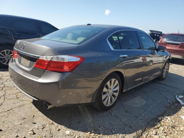 1HGCR2F87DA047541 - 2013 HONDA ACCORD EXL ნაცრისფერი ფოტო 3