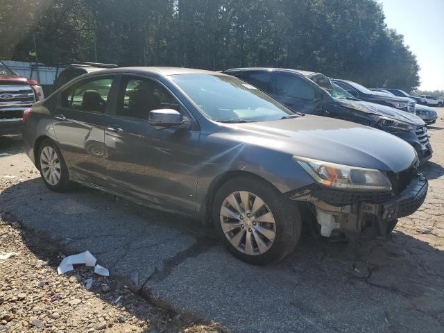 1HGCR2F87DA047541 - 2013 HONDA ACCORD EXL ნაცრისფერი ფოტო 4