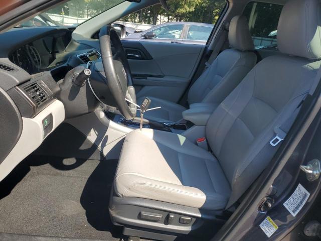 1HGCR2F87DA047541 - 2013 HONDA ACCORD EXL ნაცრისფერი ფოტო 7