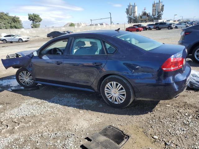 1VWAT7A36FC025115 - 2015 VOLKSWAGEN PASSAT S BLUE photo 2