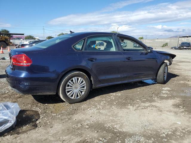 1VWAT7A36FC025115 - 2015 VOLKSWAGEN PASSAT S BLUE photo 3