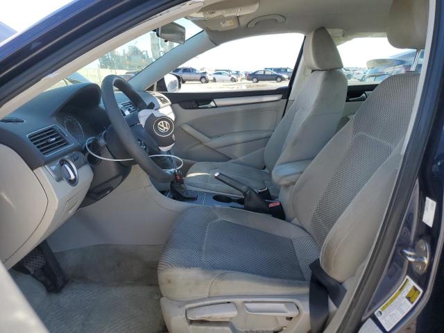 1VWAT7A36FC025115 - 2015 VOLKSWAGEN PASSAT S BLUE photo 7