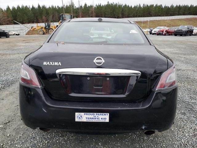 1N4AA5AP0CC863173 - 2012 NISSAN MAXIMA S BLACK photo 6