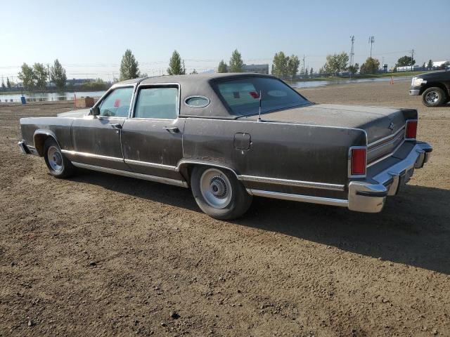 8Y82A800260 - 1978 LINCOLN CONTINENTL BROWN photo 2