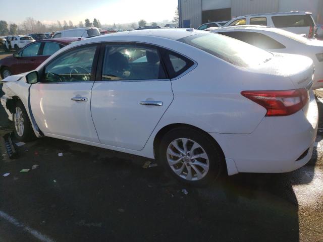 3N1AB7AP3JY239457 - 2018 NISSAN SENTRA S WHITE photo 2