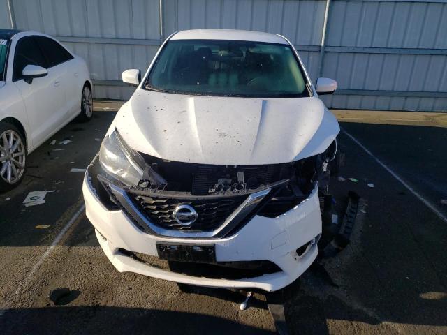 3N1AB7AP3JY239457 - 2018 NISSAN SENTRA S WHITE photo 5