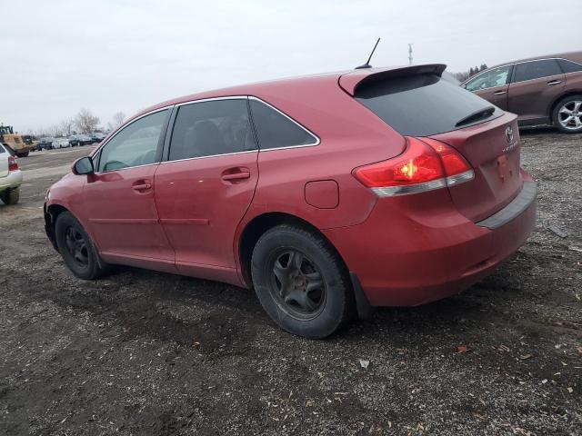 4T3ZE11A39U002372 - 2009 TOYOTA VENZA RED photo 2