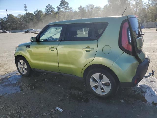 KNDJN2A24E7715010 - 2014 KIA SOUL GREEN photo 2