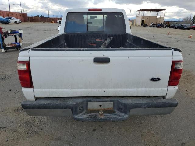 1FTYR10D84PA18132 - 2004 FORD RANGER WHITE photo 6