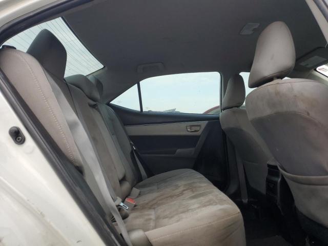 2T1BURHE5GC592724 - 2016 TOYOTA COROLLA L WHITE photo 10