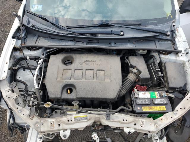 2T1BURHE5GC592724 - 2016 TOYOTA COROLLA L WHITE photo 11