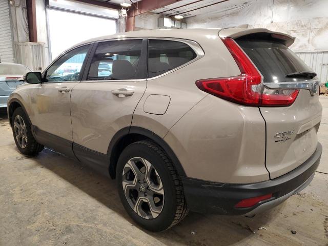 2HKRW2H52KH624132 - 2019 HONDA CR-V EX BROWN photo 2