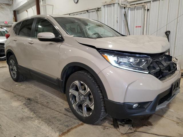 2HKRW2H52KH624132 - 2019 HONDA CR-V EX BROWN photo 4