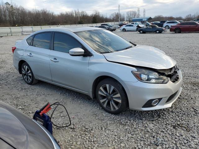 3N1AB7AP8KY329916 - 2019 NISSAN SENTRA S SILVER photo 4