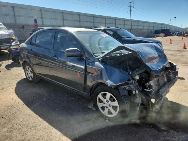 KMHCN4AC6AU494336 - 2010 HYUNDAI ACCENT GLS CHARCOAL photo 4