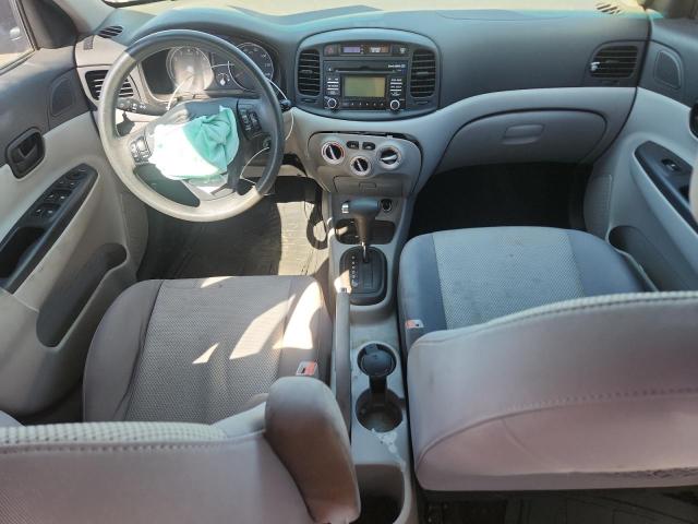 KMHCN4AC6AU494336 - 2010 HYUNDAI ACCENT GLS CHARCOAL photo 8