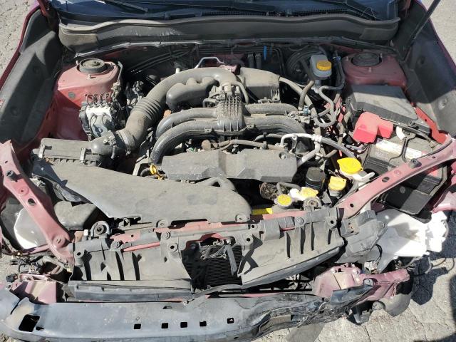 JF2SJADC3GH508220 - 2016 SUBARU FORESTER 2.5I PREMIUM ბურგუნდია ფოტო 11