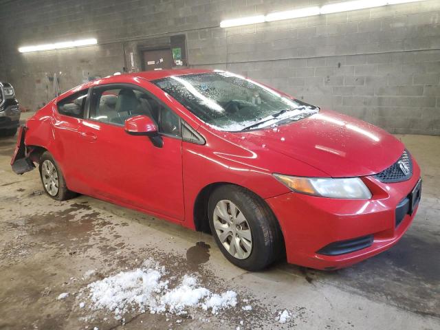 2HGFG3B52CH517558 - 2012 HONDA CIVIC LX RED photo 4