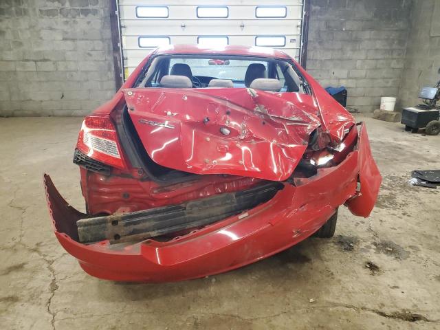 2HGFG3B52CH517558 - 2012 HONDA CIVIC LX RED photo 6