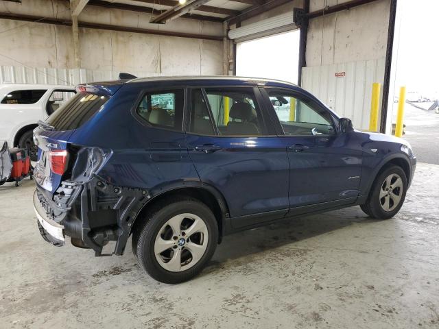 5UXWX5C58BL704439 - 2011 BMW X3 XDRIVE28I BLUE photo 3