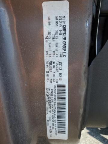 1D7CW3GK5AS104757 - 2010 DODGE DAKOTA SXT TAN photo 12