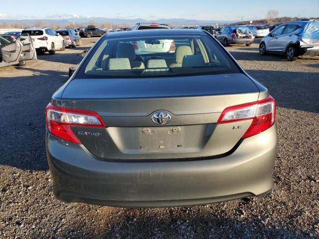 4T4BF1FK4CR240611 - 2012 TOYOTA CAMRY BASE GRAY photo 6