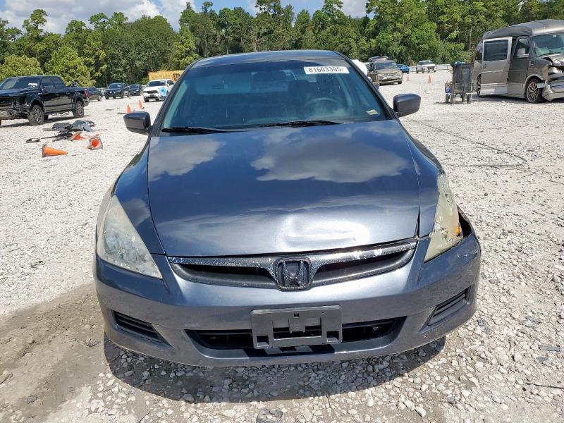 1HGCM56437A145581 - 2007 HONDA ACCORD LX GRAY photo 5