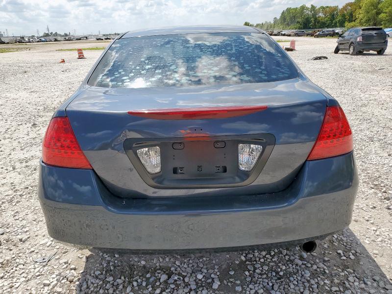1HGCM56437A145581 - 2007 HONDA ACCORD LX GRAY photo 6