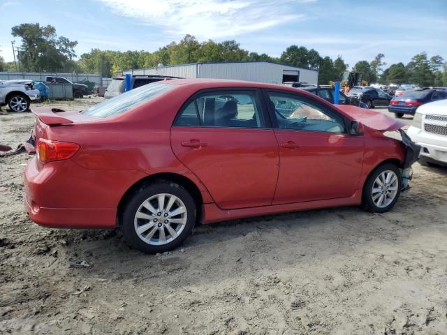2T1BU40E59C130374 - 2009 TOYOTA COROLLA BASE 红色 照片 3