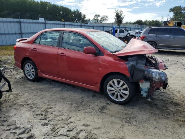 2T1BU40E59C130374 - 2009 TOYOTA COROLLA BASE 红色 照片 4