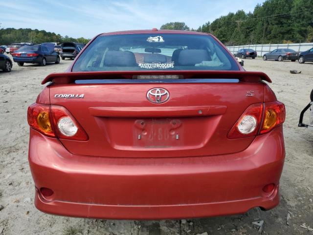 2T1BU40E59C130374 - 2009 TOYOTA COROLLA BASE 红色 照片 6