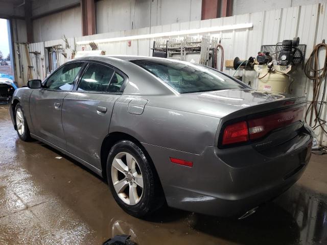 2C3CDXBG1CH111911 - 2012 DODGE CHARGER SE GRAY photo 2