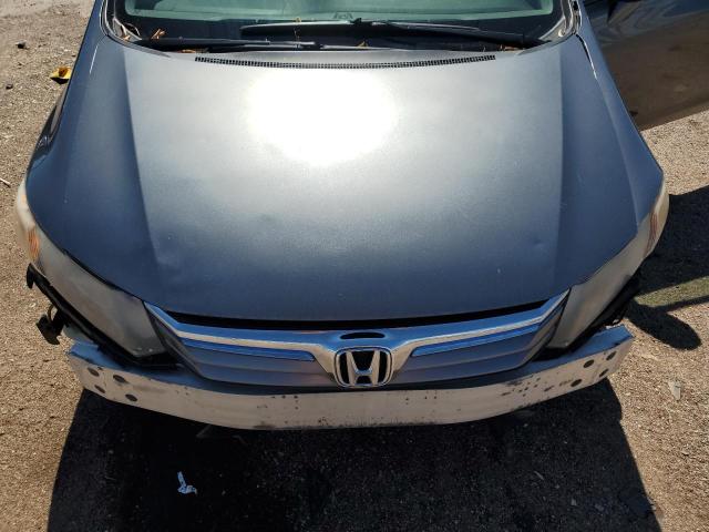 JHMFB4F24CS010462 - 2012 HONDA CIVIC HYBRID ნაცრისფერი ფოტო 11