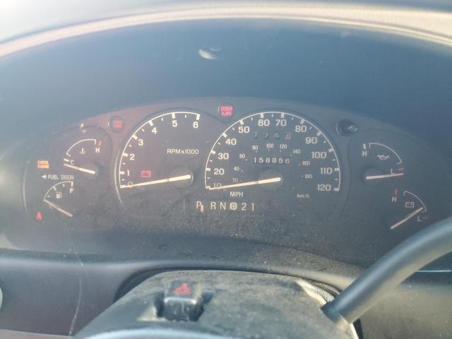 1FMDU83P8YUA87255 - 2000 FORD EXPLORER XLT BLUE photo 9