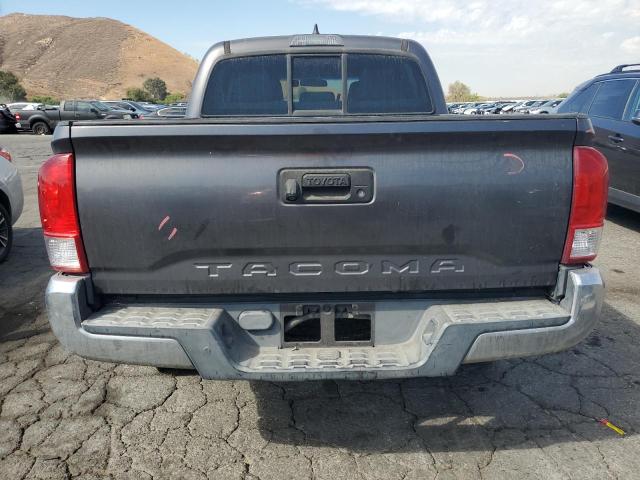 5TFAX5GN1GX056948 - 2016 TOYOTA TACOMA DOUBLE CAB GRAY photo 6