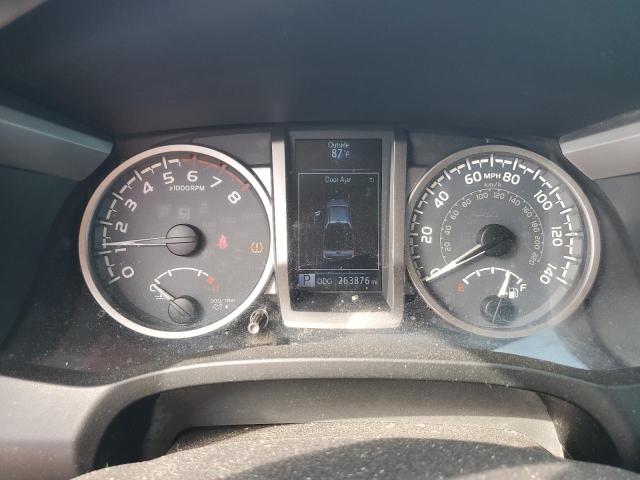 5TFAX5GN1GX056948 - 2016 TOYOTA TACOMA DOUBLE CAB GRAY photo 9