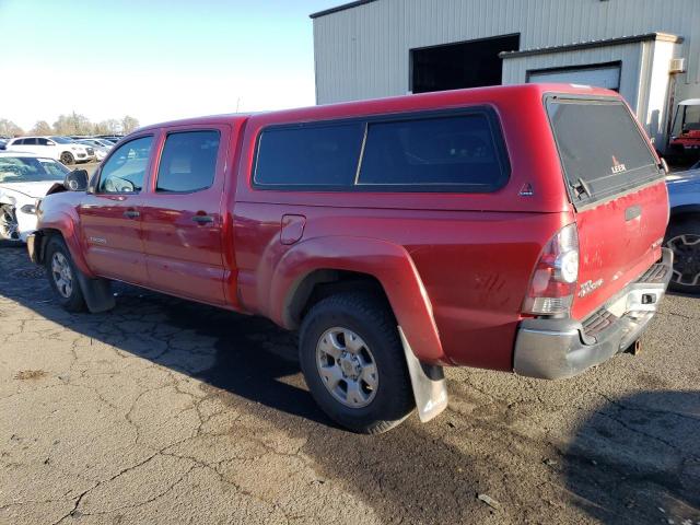 3TMMU4FN9DM050303 - 2013 TOYOTA TACOMA DOUBLE CAB LONG BED RED photo 2