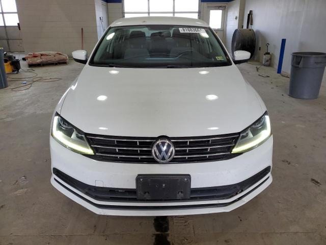 3VW2B7AJ1JM235828 - 2018 VOLKSWAGEN JETTA S WHITE photo 5